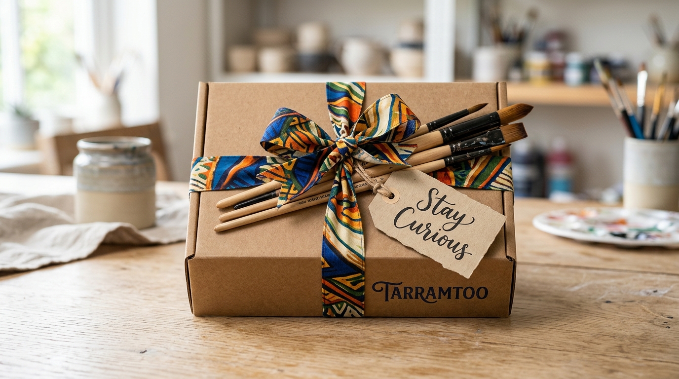 TARRAMTOO beautifully wrapped creative gift box